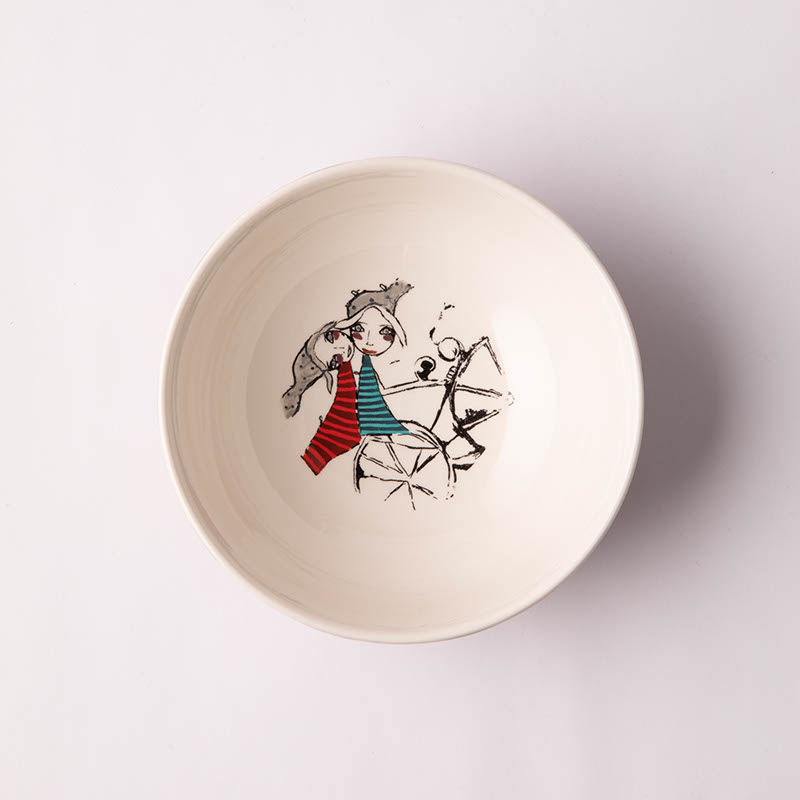Hand Painted Side Bowl – You And Me