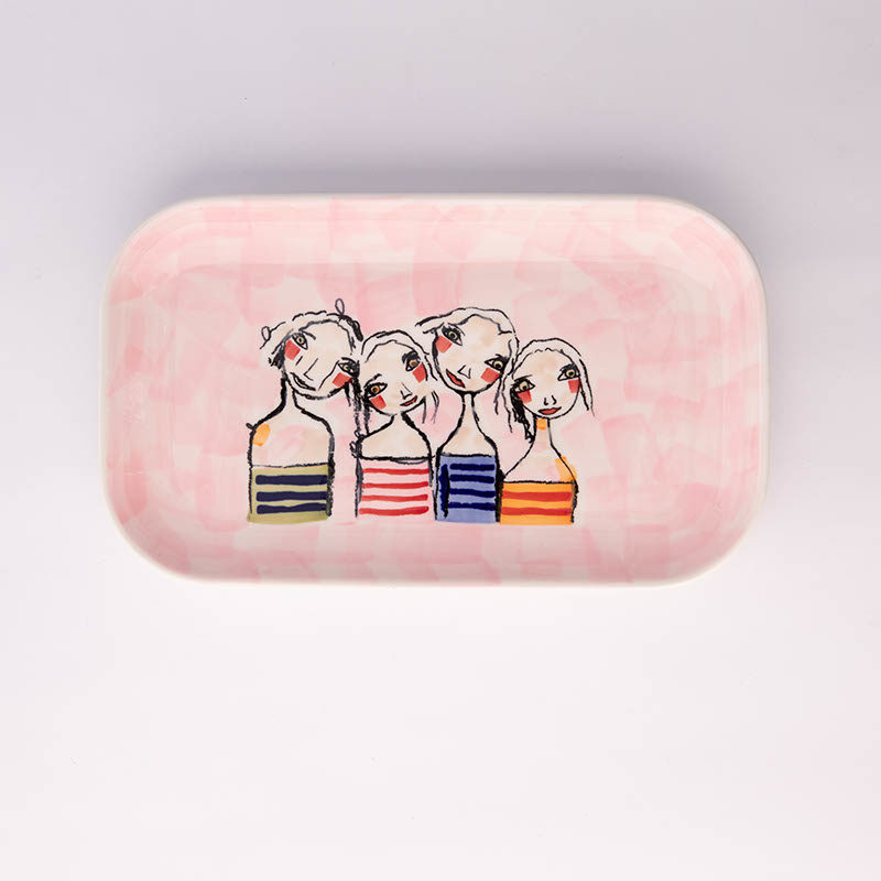 Small Serving Plate – Pink
